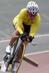 A女子3km個人追抜　大会新で優勝の和田見里美　鳥取　中京大学　3分54秒932: photo:Hideaki.TAKAGI
