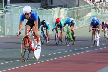 大阪高校新人戦、ケイリン決勝: photo:Hideaki.TAKAGI