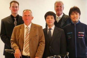 シマノメモリーコープ時代のチーム首脳陣: photo:Makoto Ayano