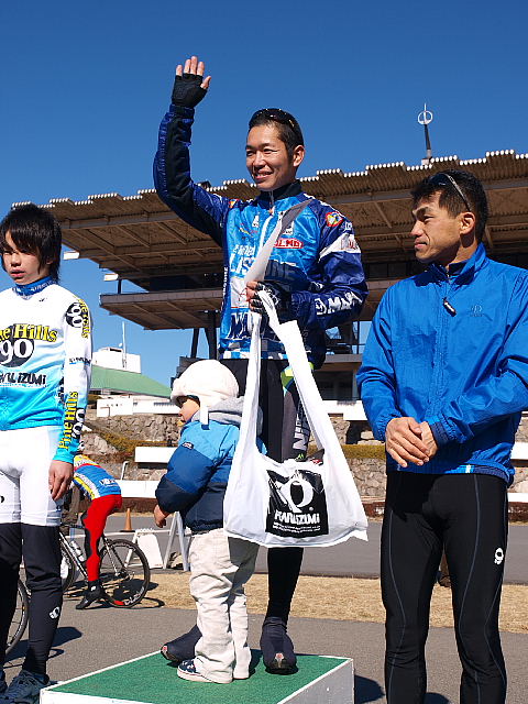 クラスCで優勝した小嶋 健さん （148Racing）