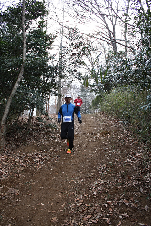 北関東ステージの名物第２ランコース。まさに今流行りのトレイル・ランニング！