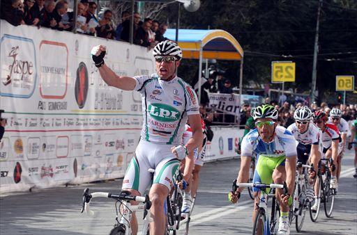 最終ステージを制したアレッサンドロ・ペタッキ(イタリア、LPRブレークス)