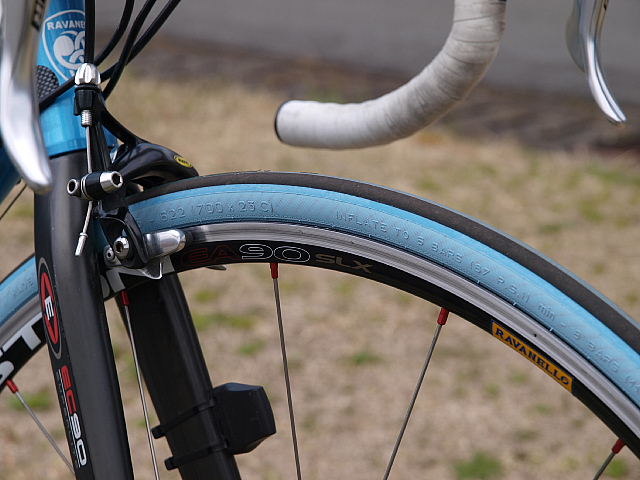 平塚選手がお気に入りのホイール EASTON EA 90 SLX