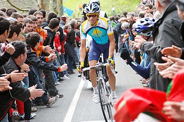 パイスバスコで総合優勝を飾ったアルベルト・コンタドール(スペイン、アスタナ)