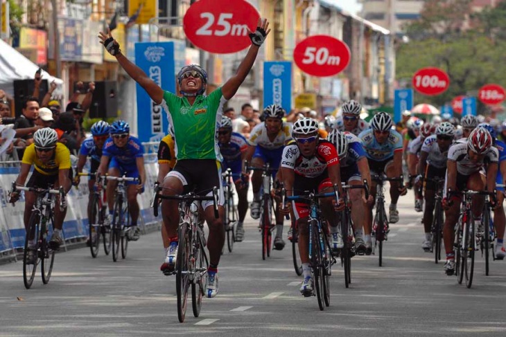 スプリント2連勝を飾ったアヌアル・マナン(マレーシア、アザド大学コンチネンタル)