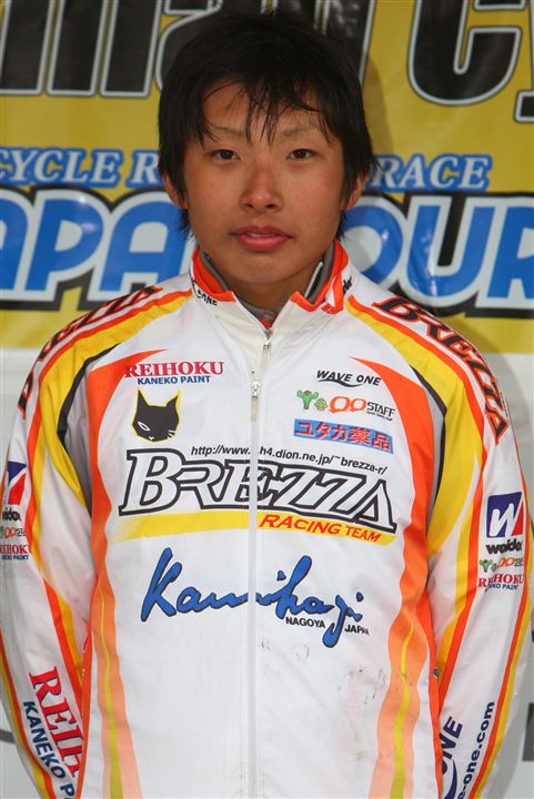 トップタイムを出した榊原健一(BREZZAカミハギRT)。17歳の高校3年生だ