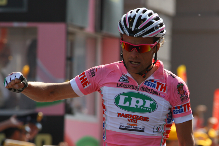 2009年のジロでステージ2勝＆総合2位に入ったダニーロ・ディルーカ（イタリア）