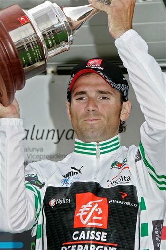 リーダージャージを守ったアレハンドロ・バルベルデ(スペイン、ケスデパーニュ)