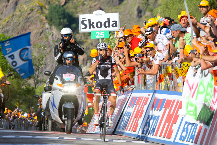 チーム初年度の2009年ジロ・デ・イタリアではステージ3勝をマーク
