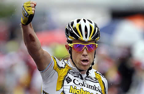 昨年ツール・ド・スイスでステージ優勝を飾ったキム・キルシェン（ルクセンブルク）