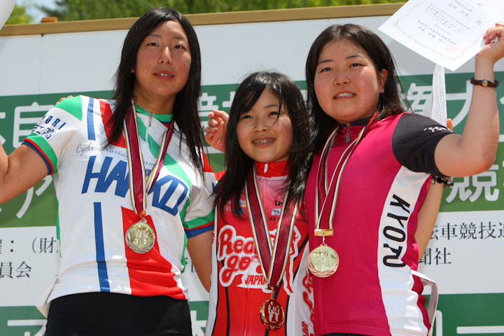 全日本ロード・ジュニア女子で2位に入るなど、徐々に世代トップレベルの力をつけてきた