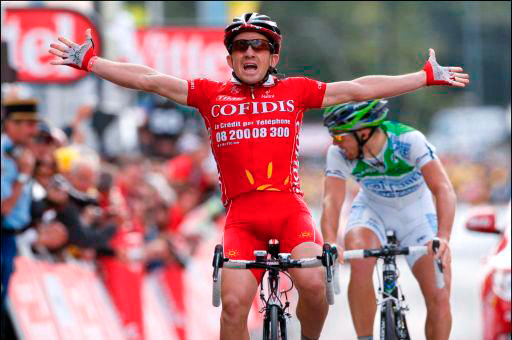 昨年ツールでステージ初優勝を飾ったサミュエル・ドゥムラン(フランス、コフィディス)