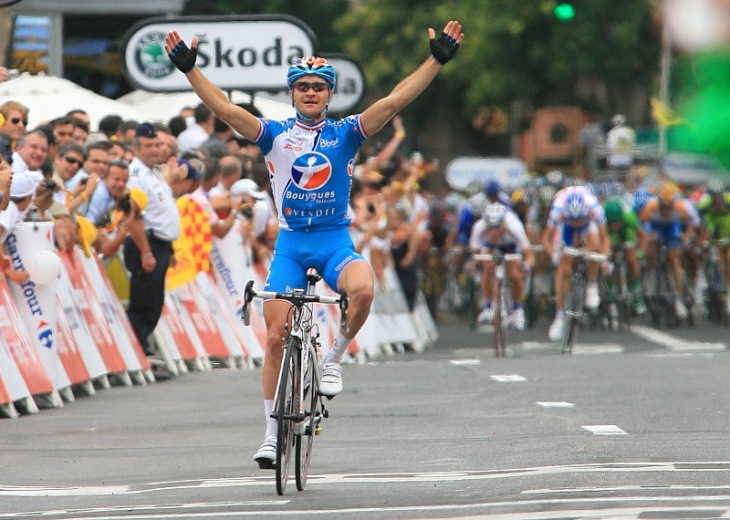 昨年ステージ初優勝を飾ったトマ・ヴォクレール（フランス、Bboxブイグテレコム）