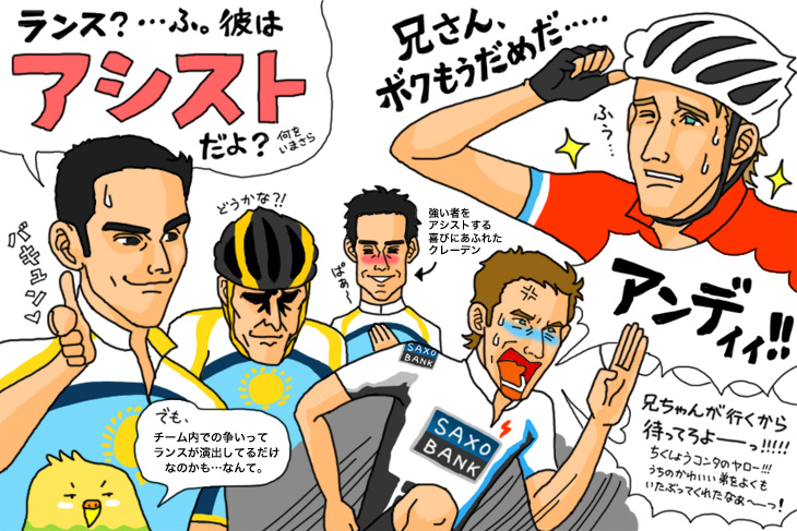 休息日前の山頂ゴールを制したのはコンタドール!