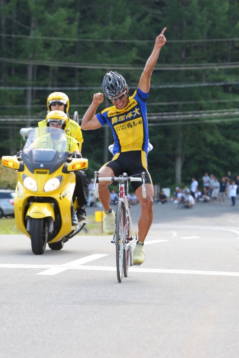 2008年インカレで優勝を飾った角令央奈