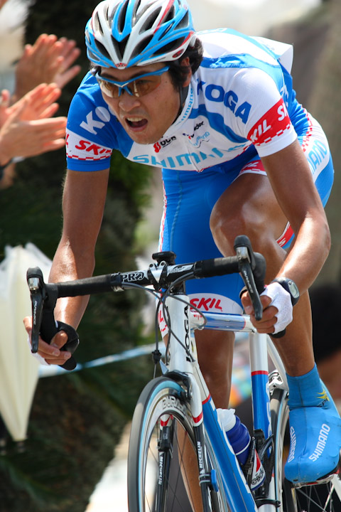 北海道へ凱旋出場の阿部嵩之(シマノレーシング)。高い独走力は他チームの脅威だ