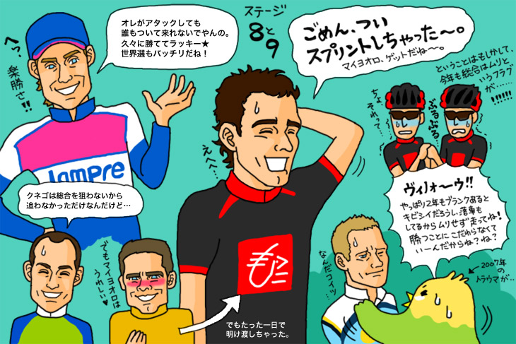 ブエルタの本格的な山岳ステージ第一弾!