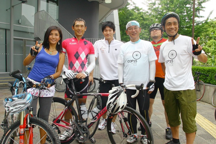 自転車好きの著名人がずらり