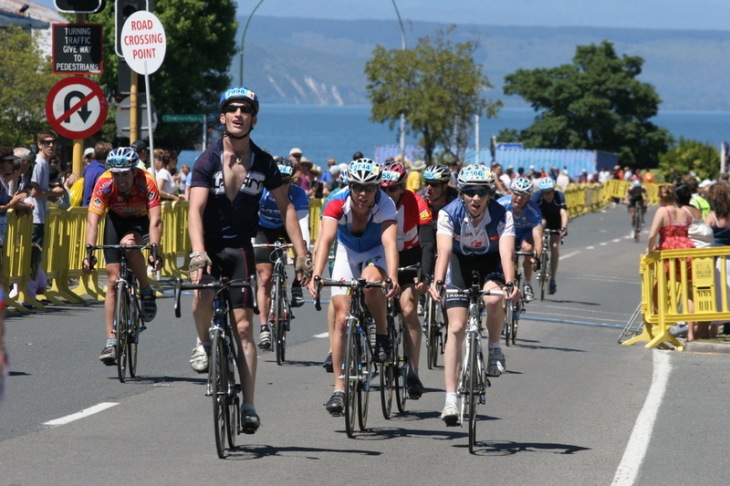 160kmを走り切ってのゴールでは感動必至!