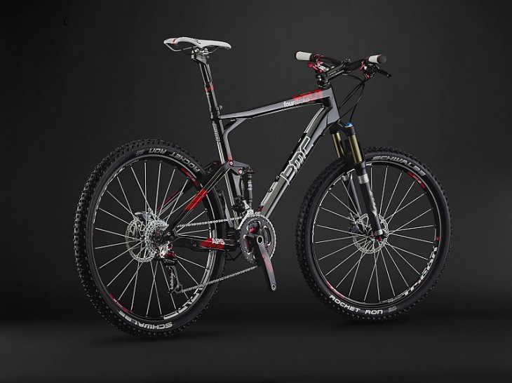 BMC 馨り マウンテンバイクフレーム 26インチ用 赤・黒