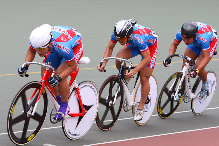 チーム・スプリント予選 1位 宮城(櫻井、阿部、保科)1分17秒306(大会新)