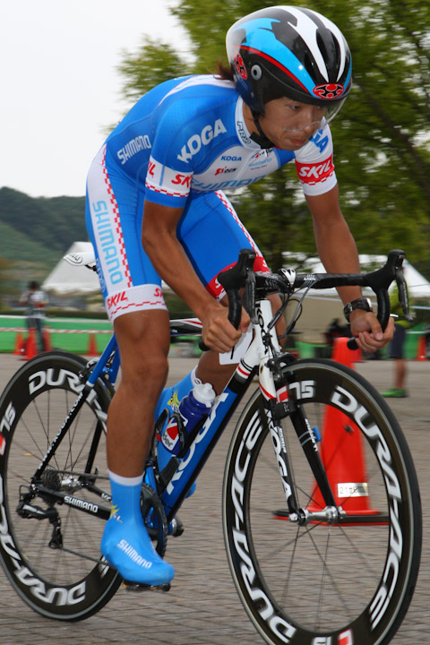 予選TT TR 3位の村上純平(シマノレーシング)3分07秒71