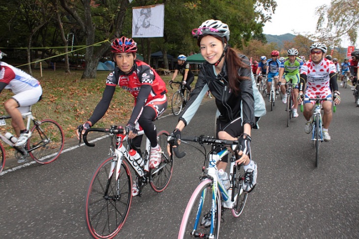 大出千尋さんと廣瀬佳正選手