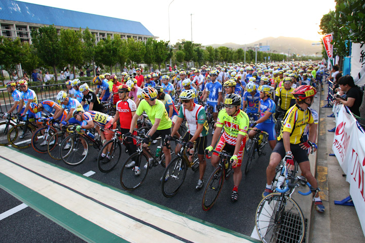 シニア50km スタート前