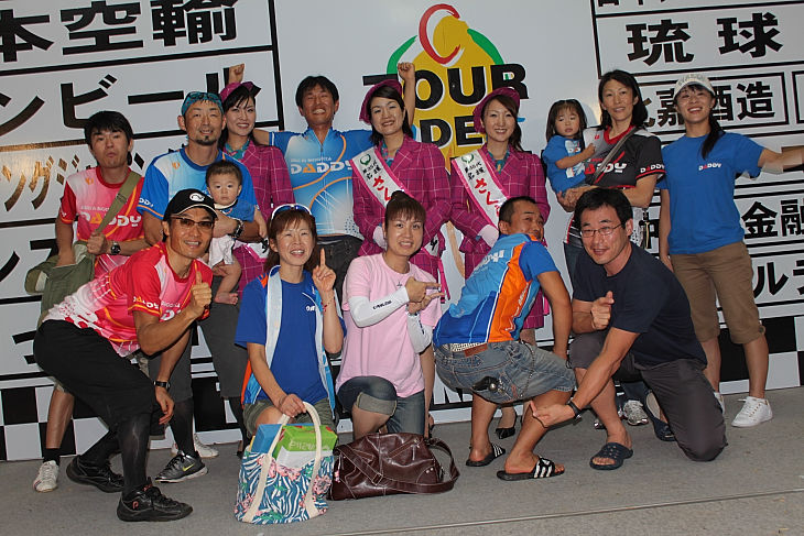 Team DADDYのみんなと記念撮影!