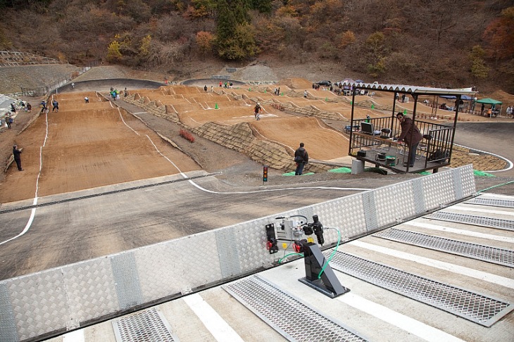 秩父滝沢サイクルパークBMX コース全景