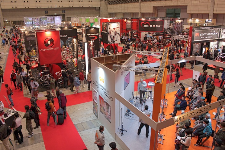 サイクルモード2009東京 会場風景