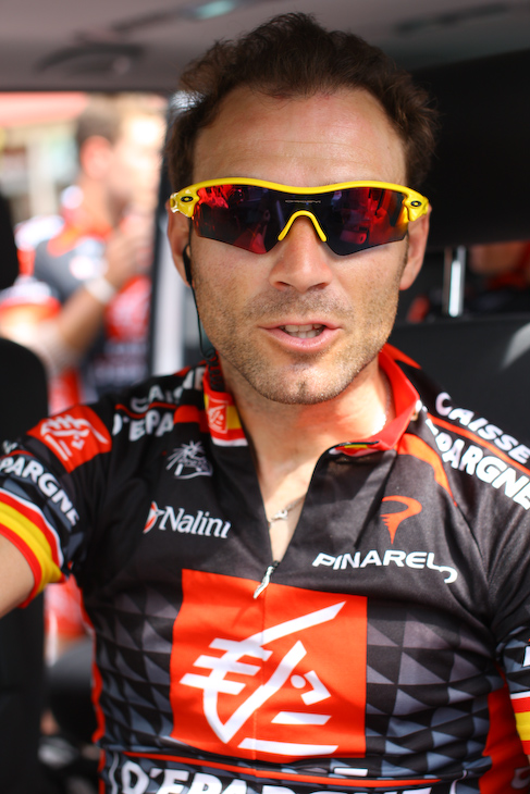 第5ステージでの活躍が期待されるアレハンドロ・バルベルデ（スペイン、ケースデパーニュ）