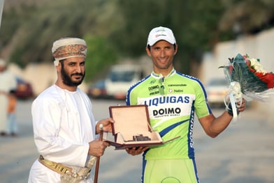 ツアー・オブ・オマーンでシーズン初勝利を飾ったダニエーレ・ベンナーティ(イタリア)
