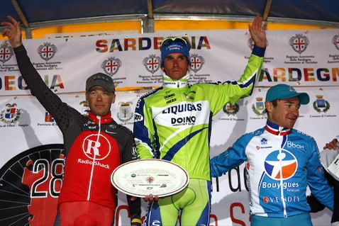 今年ジロ・ディ・サルデーニャで総合優勝を飾ったロマン・クロイツィゲル（チェコ、リクイガス）