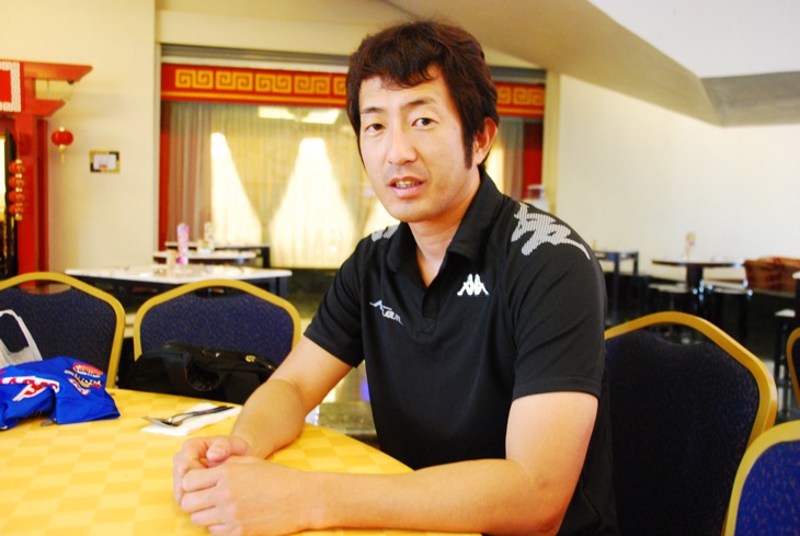 愛三工業レーシング 田中光輝さん 写真はツール・ド・ランカウイ2010より。この年は監督をつとめた