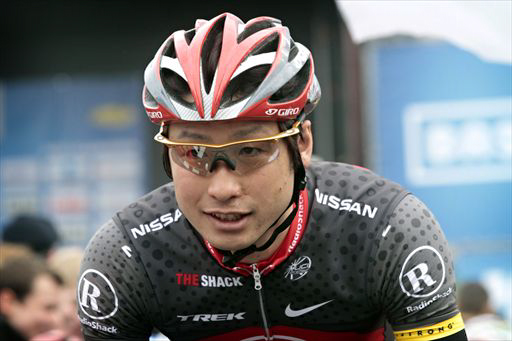 総合10位でフィニッシュした別府史之(日本、レディオシャック)