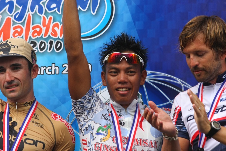 23歳のアヌアル・マナン（マレーシア、クムサン・ジンセン・アジア） が念願のステージ優勝