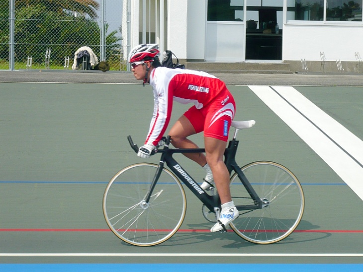 早稲田大学自転車部の佐々木龍選手