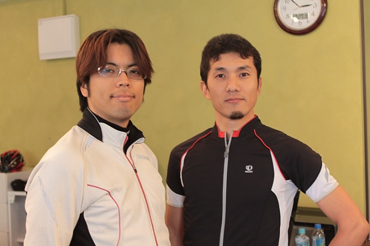 田口雅和さん（左）と大串武士さん（右）