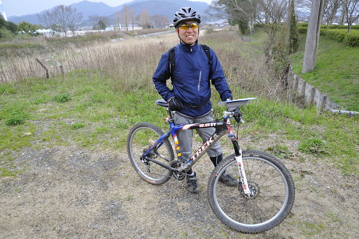 とれとれ標準スタイル　リジッドバイクに山走りスタイル