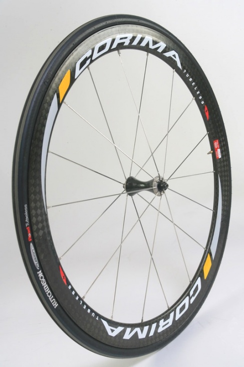 CARBON AERO TUBELESS WHEEL　フロント