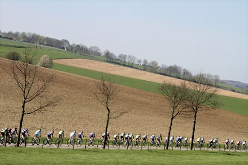 レースの舞台はオランダ南部リンブルグ州の丘陵地帯