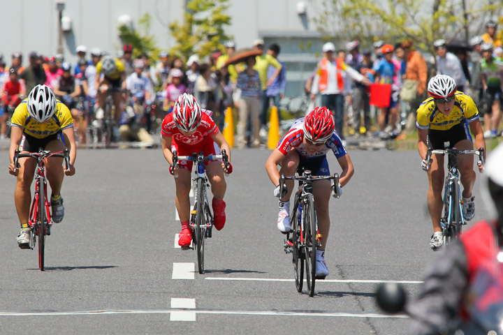 学生&登録女子 ゴール、優勝は堀記理子(クラブシルベスト)