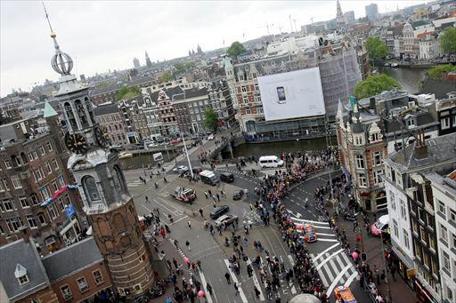 アムステルダムの中心市街がジロ第１ステージのコースに