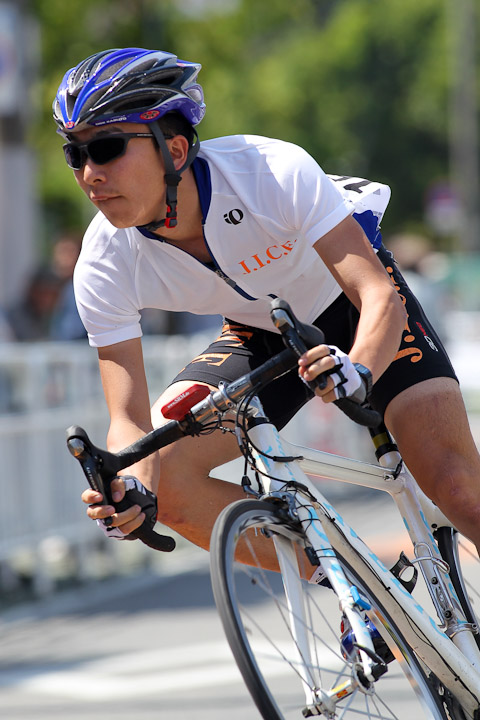 堺ステージの個人TTを走る西薗良太(大学選抜ジャパン)