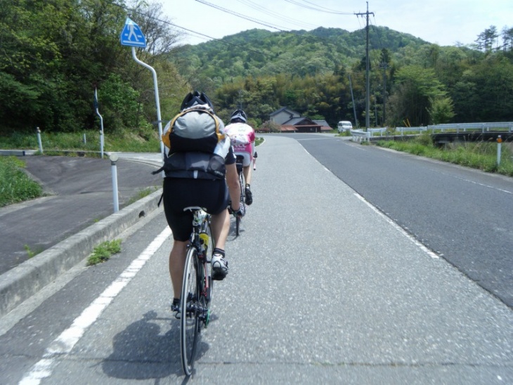 登坂と同時に風が出てきた