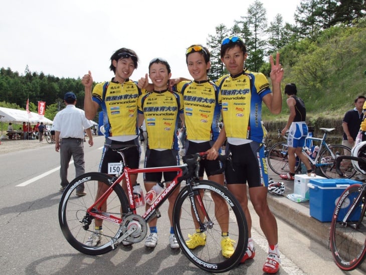 5名が出場し、4名が10位以内というチーム力を魅せた 鹿屋体育大学