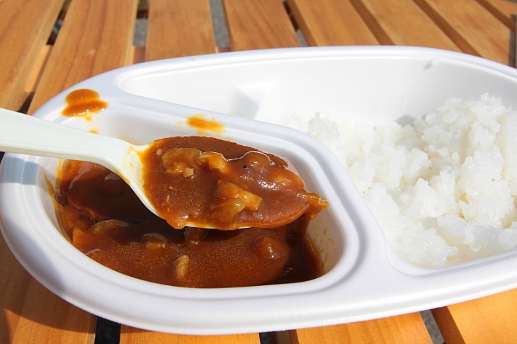 ゴールで待ってた旧三笠ホテルの幻のカレー