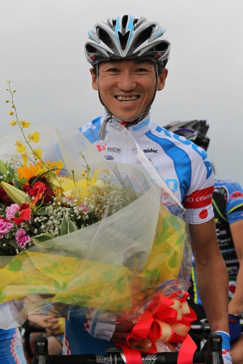 このレースが野寺 秀徳(シマノレーシング) にとっては最後のJサイクルツアーとなった