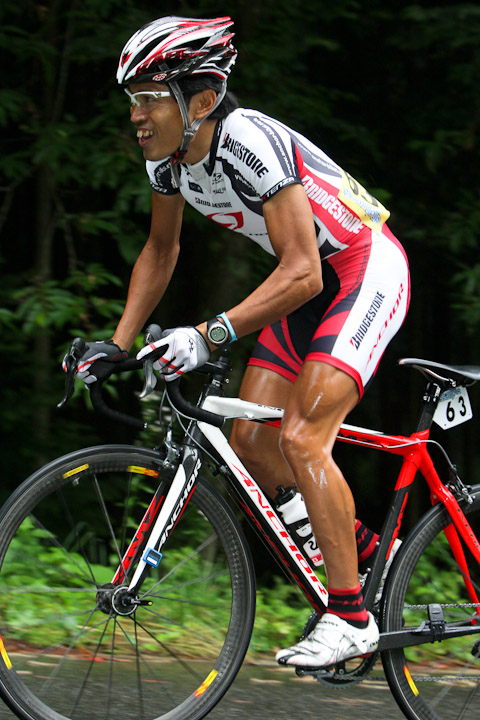 1日目　1位　狩野智也（チームブリヂストン・アンカー）